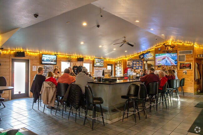 Seymour residents enjoy grabbing a beverage at Fox Run.