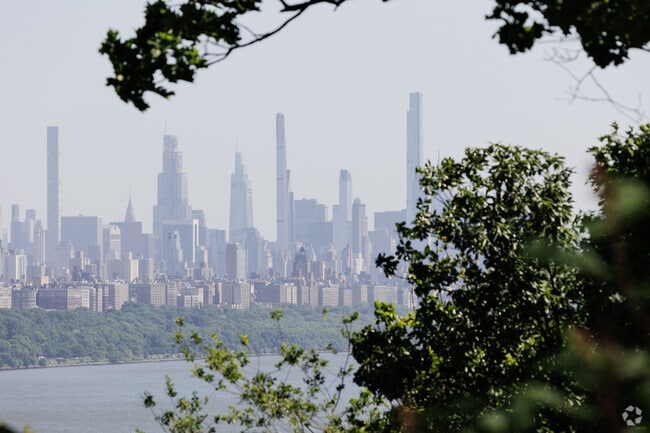 Many homes in Fort Lee have spectacular views of the Manhattan skyline.