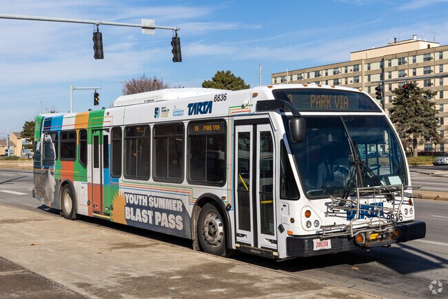 The TARTA bus system runs throughout Lagrange, making a car unnecessary.