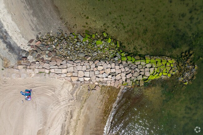 There is always a cool breeze by the water in West Haven, even in the summer.