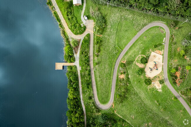 Ivy Creek Park is a green oasis that includes the six-acre Clemmons Lake and trails.