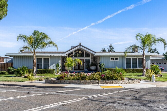 This contemporary home showcases sleek lines and an open concept for modern living.
