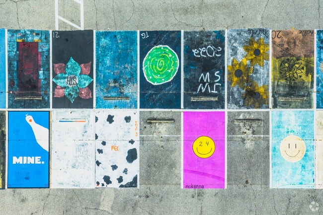 Lake Wales Seniors decorate their assigned parking spots and showcase their style.
