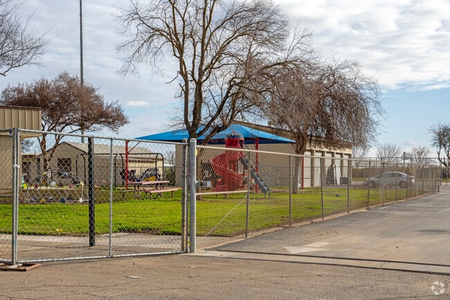 A playground at Alta Elementary School in Reedley.
