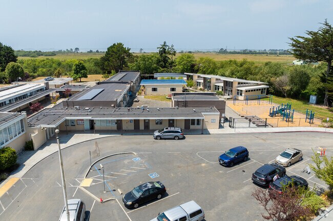 Jacoby Creek Elementary School serves students though 8th grade.