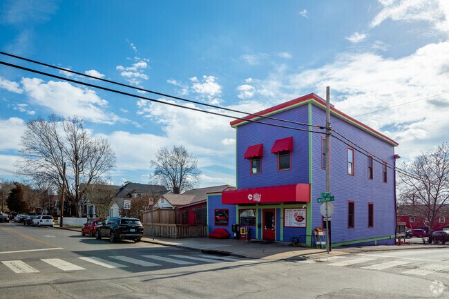 The Lipstick Lounge is a gay-friendly bar, welcoming diversity to the Five Points neighborhood.