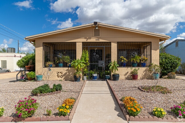 Wrought-iron bars are fixed to many homes in Balboa Heights due to heightened crime in the area.