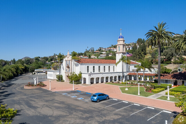 Adjacent to St. Therese Academy located in Allied Gardens is a church students will frequent.