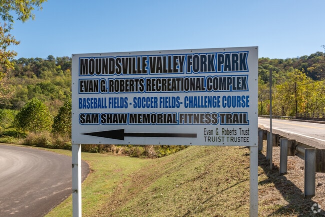 Valley Fork City Park has around 68 acres of ballfields and soccer fields for local youth leagues and family get togethers.