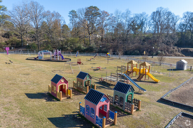 Parrish Elementary School has a fun playground.