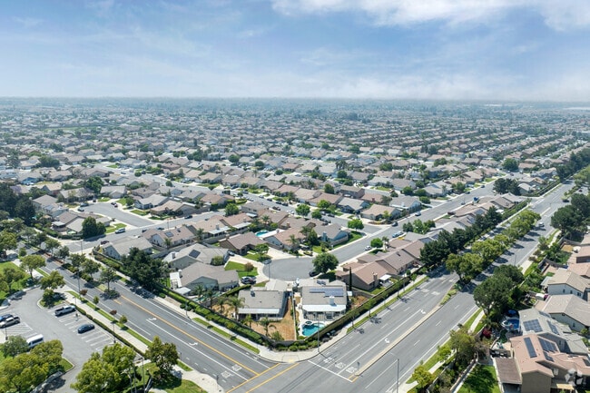 Aerial view of one of the neighborhoods in Rancho Fontana.