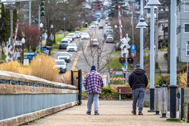 Old Town Dock is a favorite spot for sunny walks and bay views.