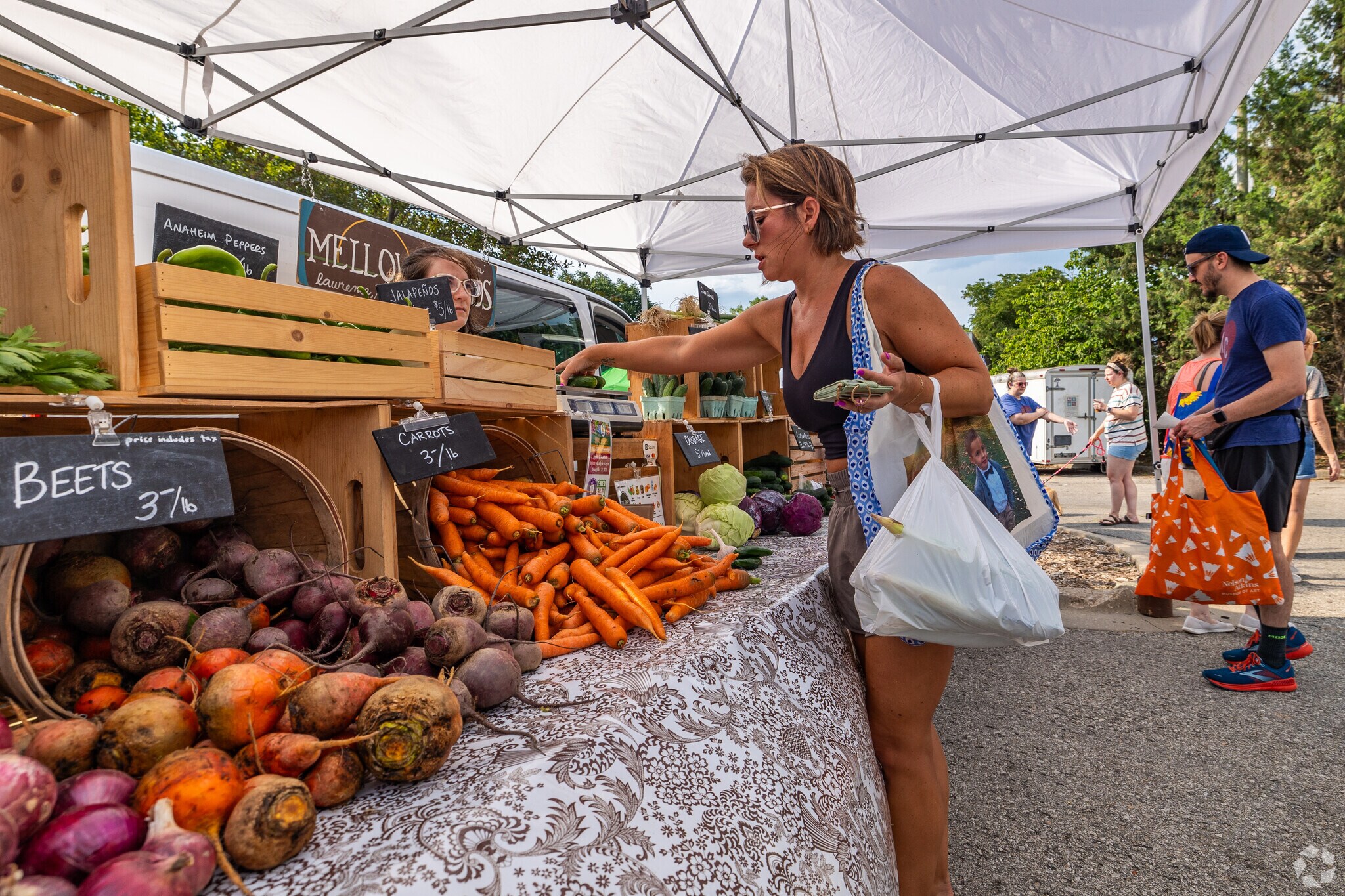 The Lawrence Farms Market is a great place to get your weekly produce.