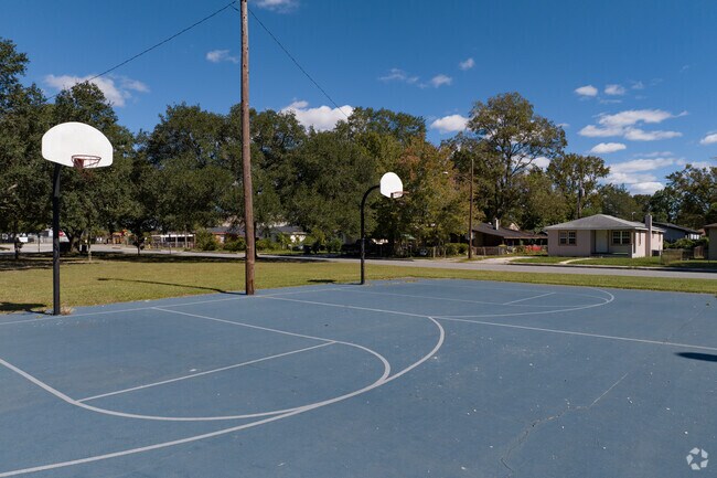 Kennedy Park in Carver Heights boasts several basketball courts.