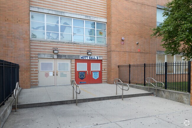 Mott Hall V School in The Bronx has extended community ties.