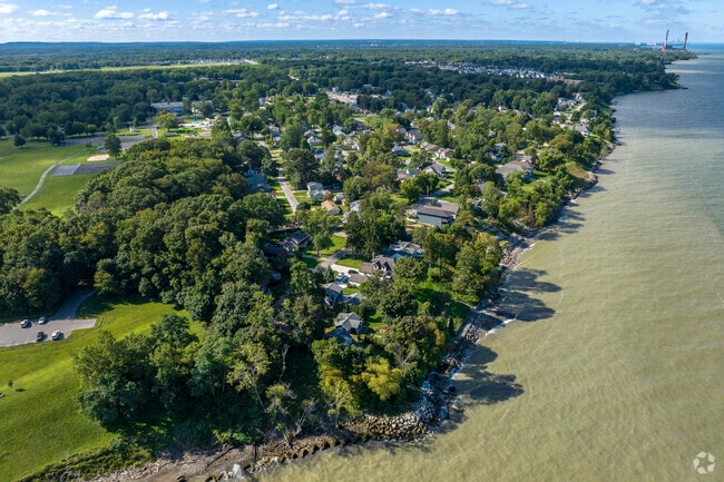 Eastlake stretches along Lake Erie’s northern shoreline.