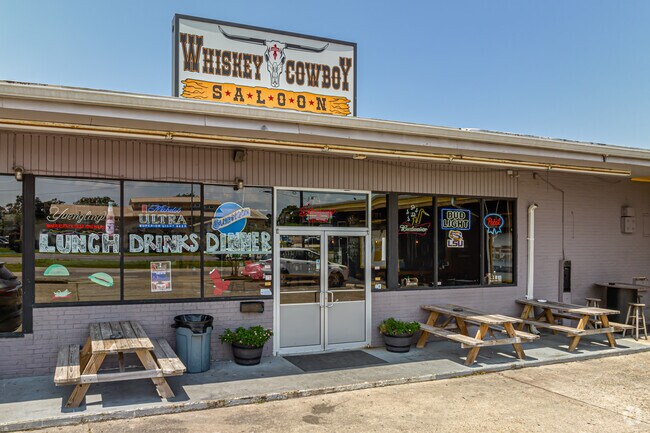 The Whiskey Cowboy Saloon is a neighborhood watering hole in New Metairie.