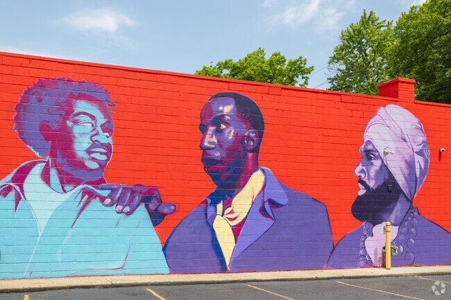 Murals decorate businesses throughout the Pembroke area.