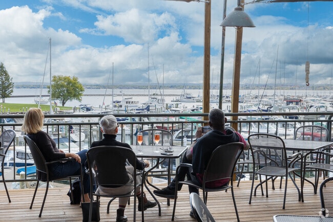 West End Tavern in Greilickville has some of the best views of the bay and Center Point Marina.