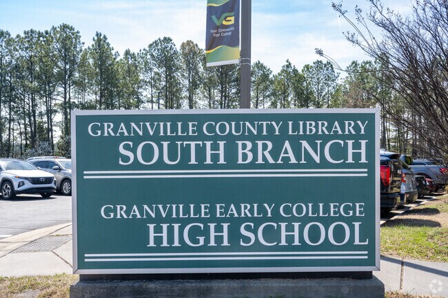 Granville Early College High School is a top destination for students in Butner.