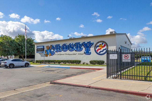 Your kids wont want to leave the play area at Crosby Elementary School.