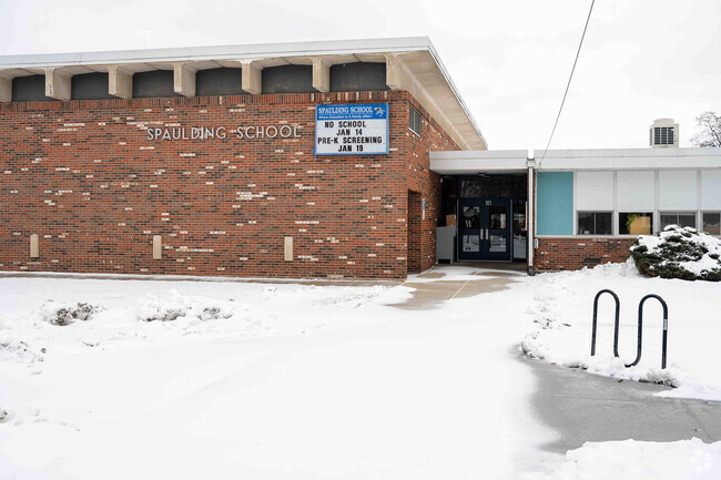 Spaulding School in Midlothian, IL, is for students in grades PK, K-3.