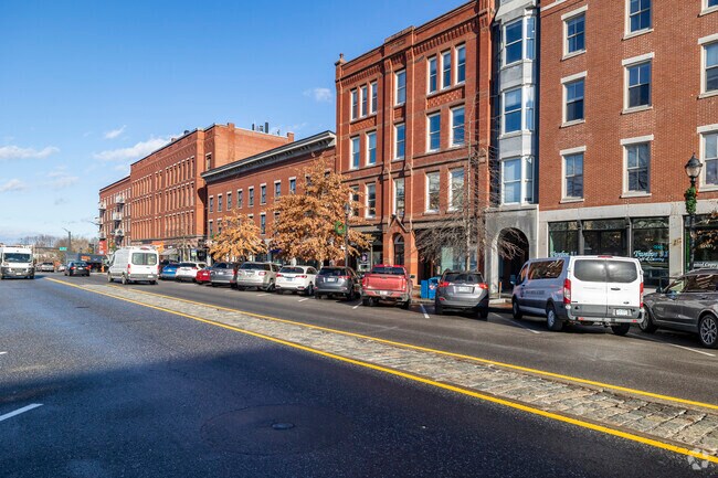 In Downtown Concord, you can find stylish & spacious apartments above the storefronts.