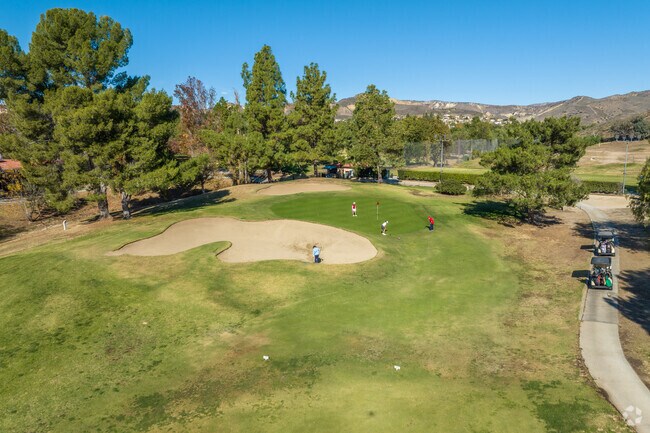 Tee-off at the Simi Hills Golf Course in East Simi Valley.