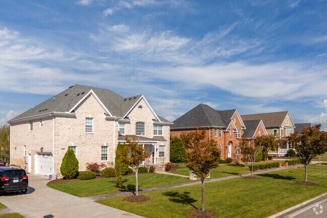 Large estates are common in the Pungo area of Virginia Beach.