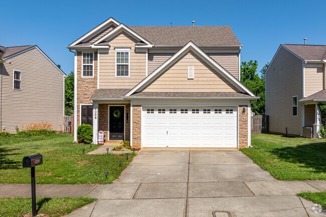 New Traditional homes are in abundance in the Marshbrooke neighborhood.