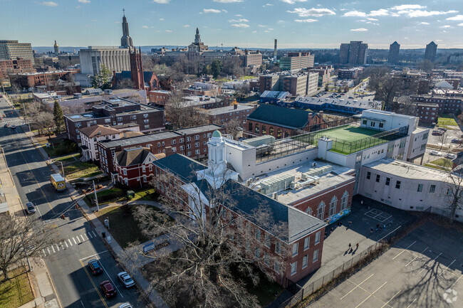West Middle School in Hartford, Connecticut.