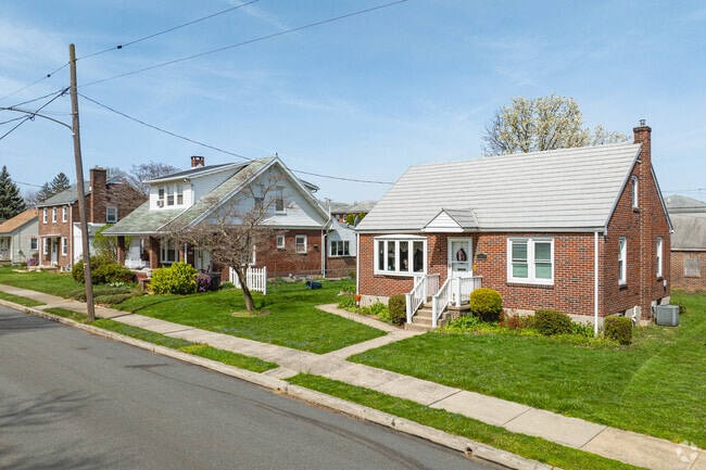 The residential streets of Kenhorst feature many home types such as Cape Cod's and Bungalows.