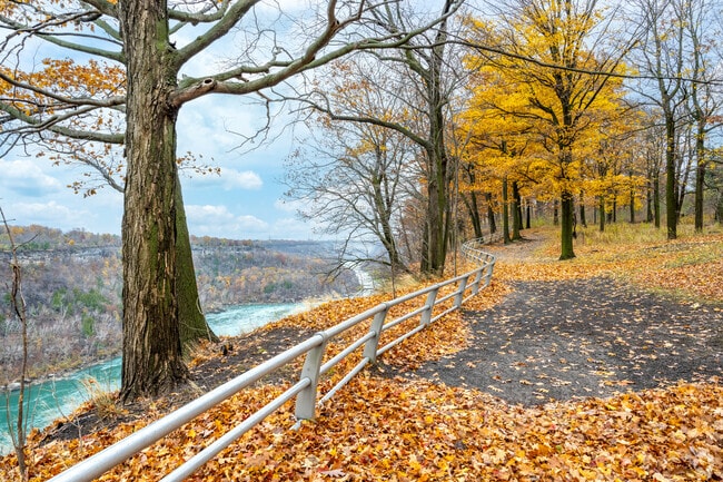 Whirlpool Park in South End offers scenic, two-tiered hiking trails along the Niagara River.