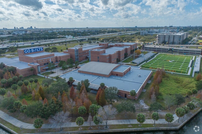 Howard Blake High School is located just north of I-275.
