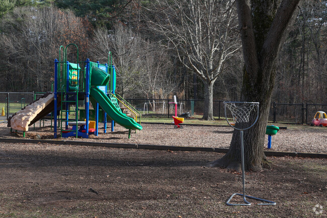 Children enjoy the playground at the Steward Elementary School in the Topsfield neighborhood.