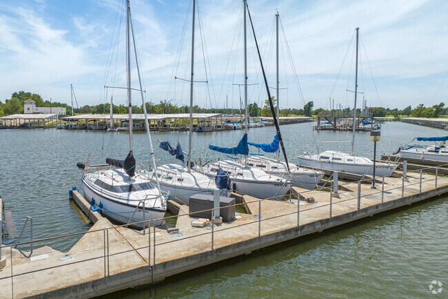 Dock your boat at Lake Hefner near the Whitehall neighborhood.