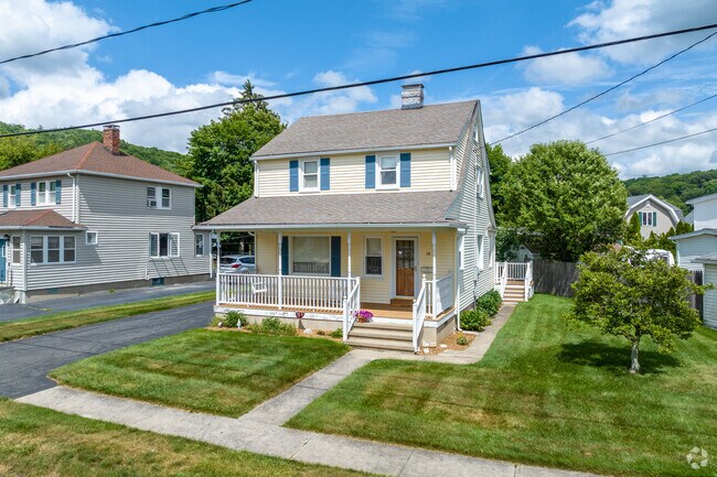 This charming farmhouse resides in Beacon Falls
