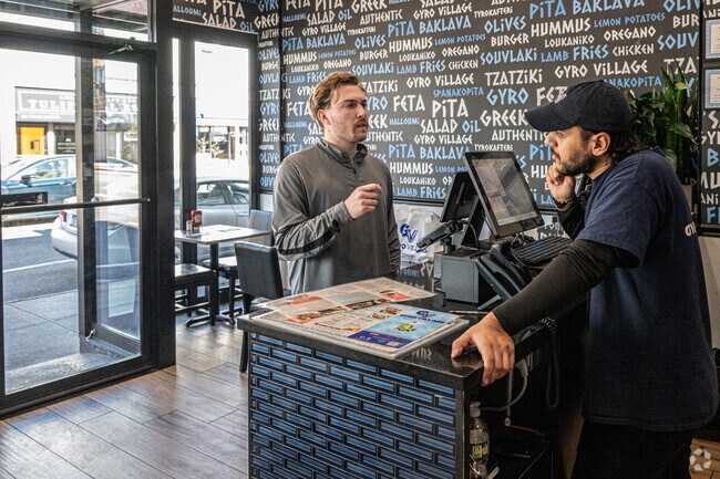 Gyro Village in Floral Park is a popular stop for Greek cuisine.