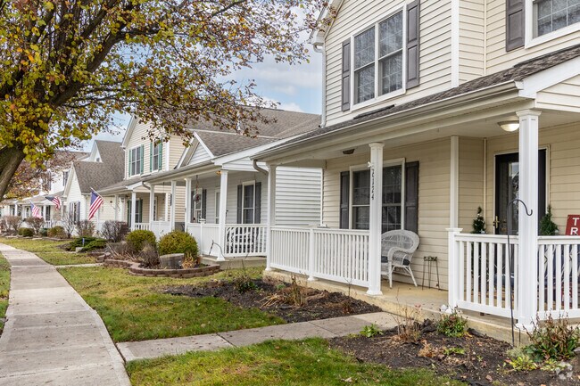 This well cared for street of homes is typical of Galloway's neighborhoods.