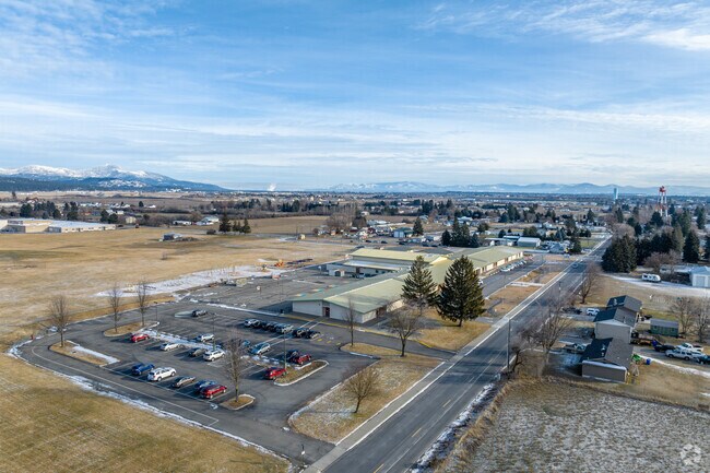 East Farms School offers lots of outdoor space for its students.