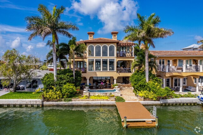 Spanish Mediterranean Style homes  in Redington Beach arrange from single level to mansions.