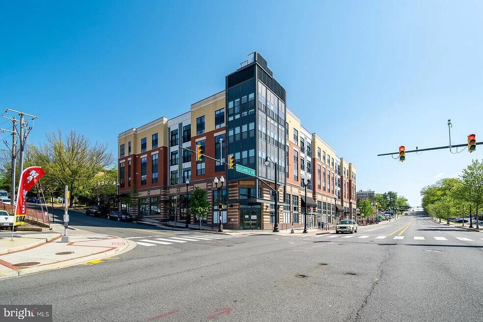 Trafalgar Flats, on the corner of Columbia Pike and S Buchanan St