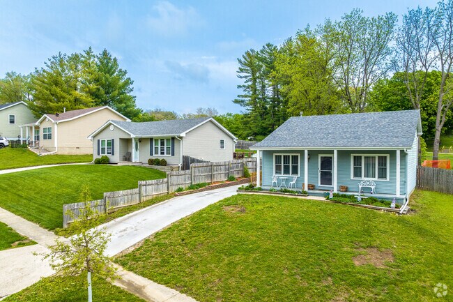 Updated ranch-style homes are scattered throughout Laurel Hill's quiet streets.