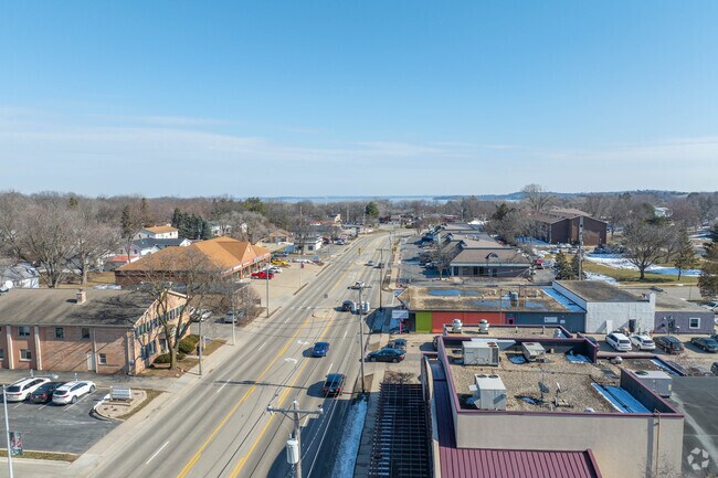 Travel into Madison is easy down University Ave.