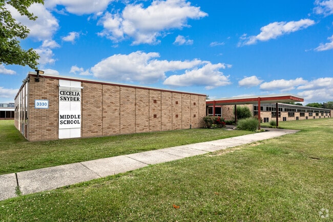 Cecelia Snyder Middle School in Neshaminy Valley earned a C rating from Niche.