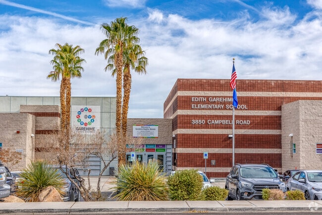 Edith Garehime Elementary School is an above average public school in the Lone Mountain area.