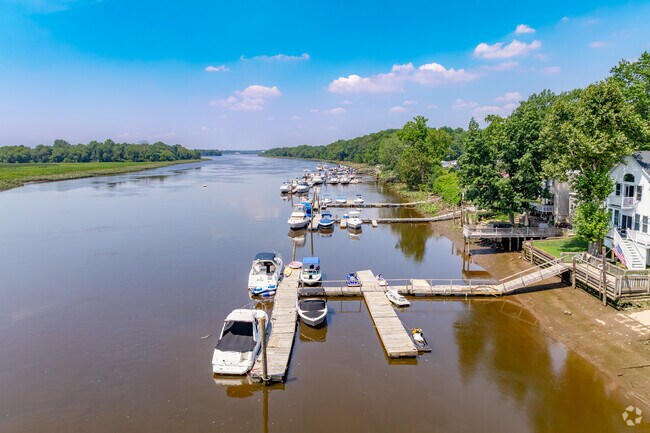 The Rancocas Creek in Edgewater Park is big enough to sail through.
