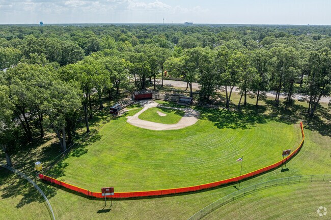 Sheldon Park has baseball fields for Muskegon Little League games.