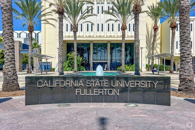 Cal State Fullerton is a local institution of higher learning.
