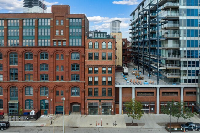 The Cloak Factory is a renovated former industrial building in the Warehouse District.